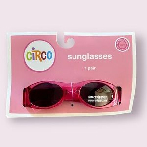Circo Baby Toddler Sunglasses in Pink w/Flexible Adjustable Band UV Protection
